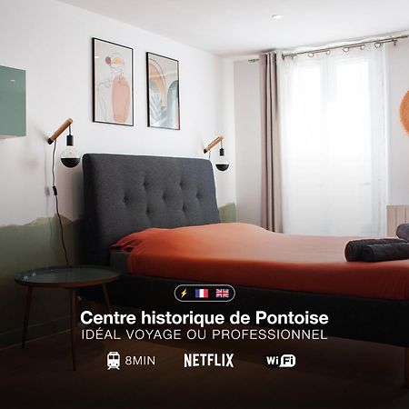 Studio Cosy En Plein Coeur Historique De Pontoise Apartment Bagian luar foto